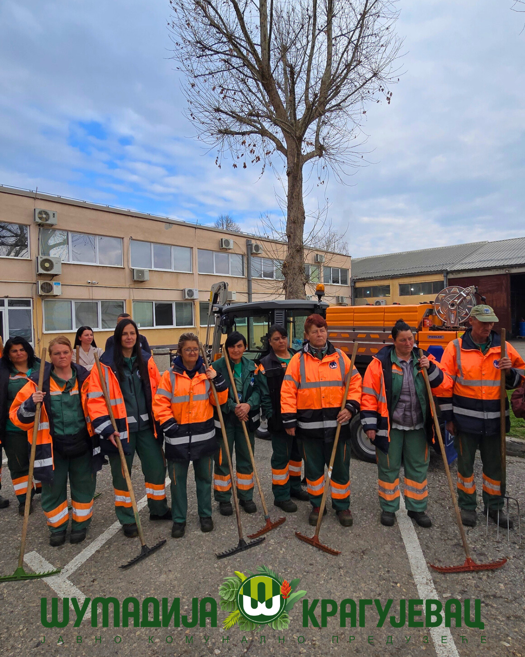 Smotra mehanizacije i ljudstva uoči prolećnog uređenja grada